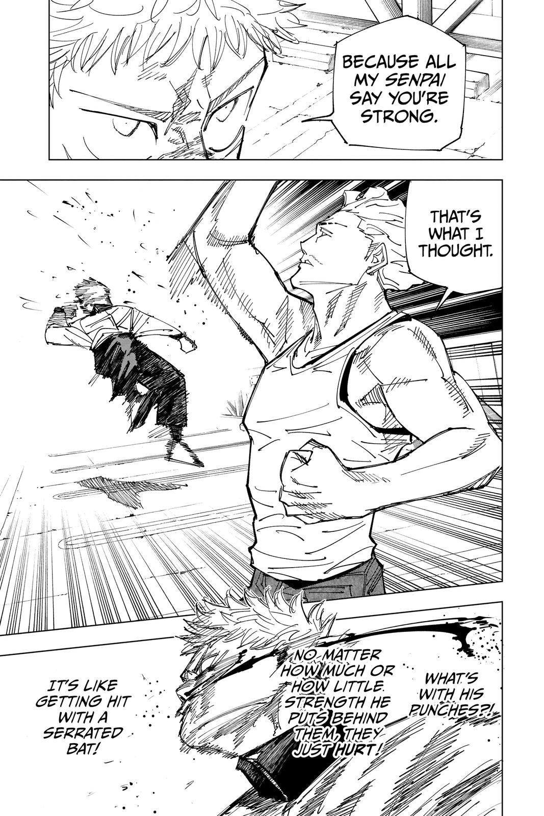 Jujutsu Kaisen Manga Chapter 157 page 11 - Cog