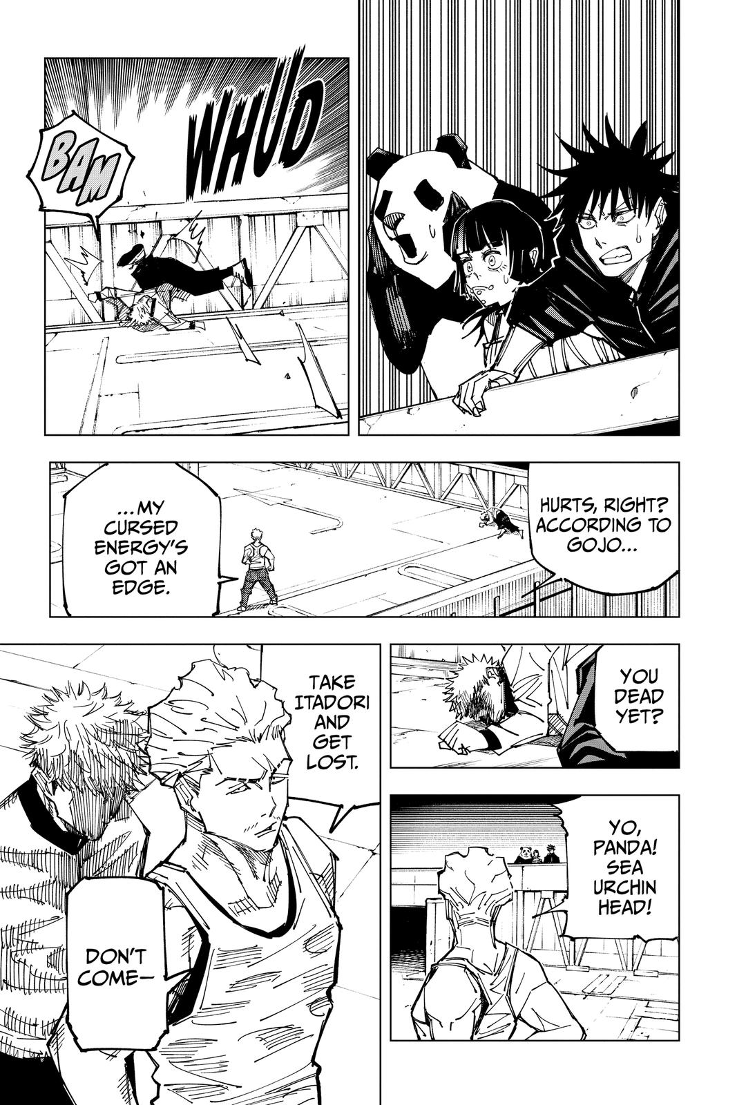 Jujutsu Kaisen Manga Chapter 157 page 15 - Cog