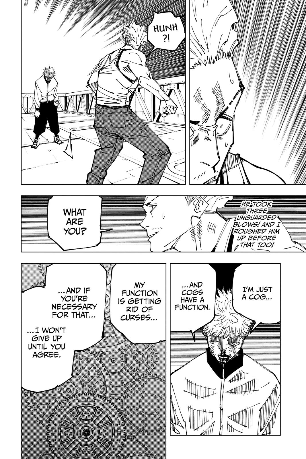 Jujutsu Kaisen Manga Chapter 157 page 16 - Cog
