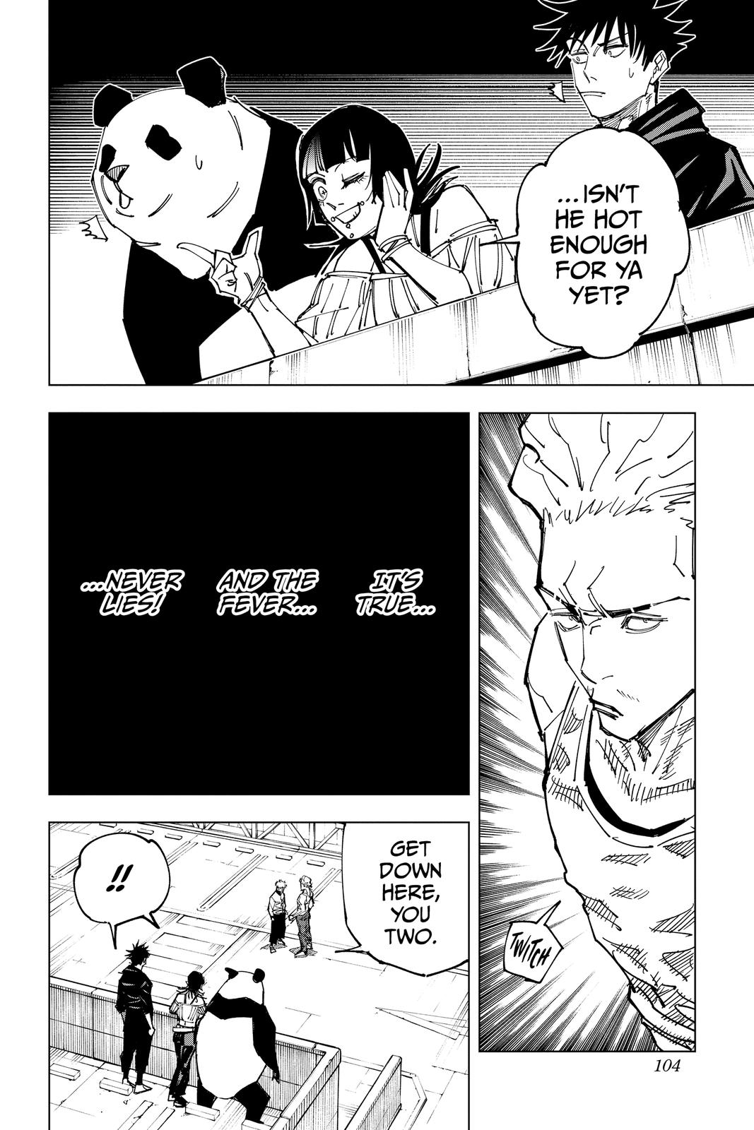 Jujutsu Kaisen Manga Chapter 157 page 18 - Cog