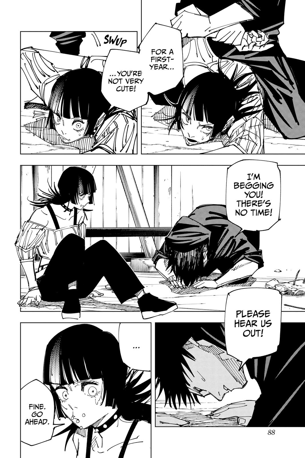 Jujutsu Kaisen Manga Chapter 157 page 2 - Cog