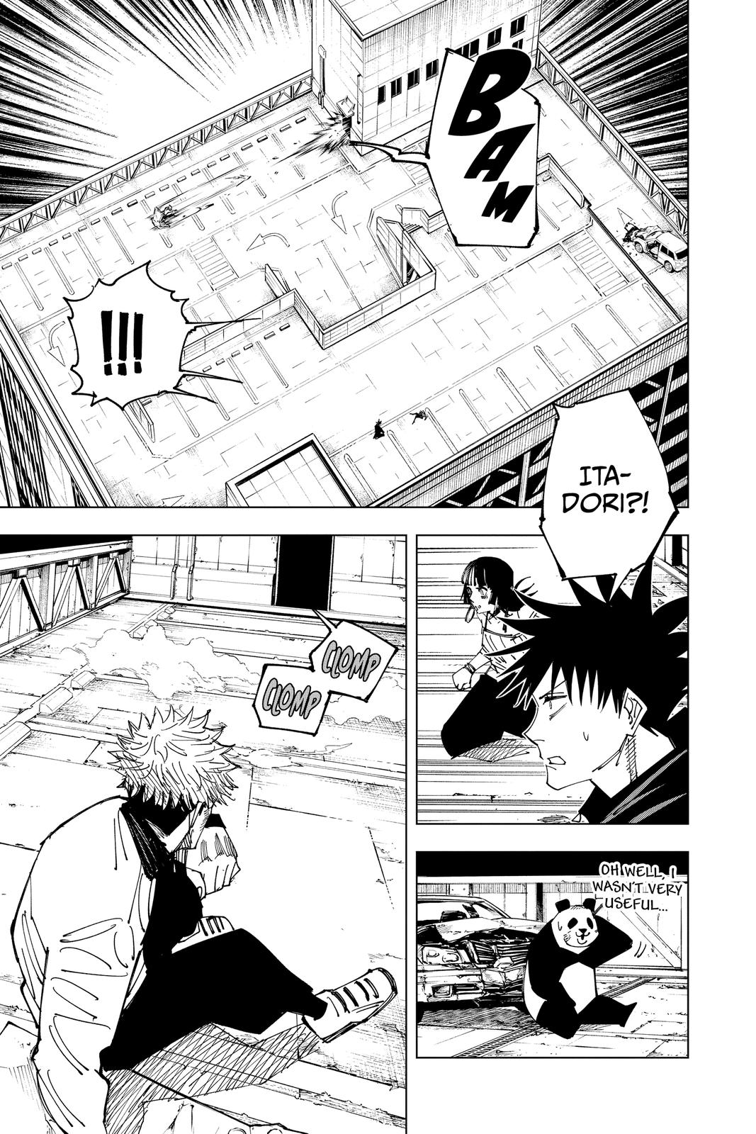 Jujutsu Kaisen Manga Chapter 157 page 3 - Cog