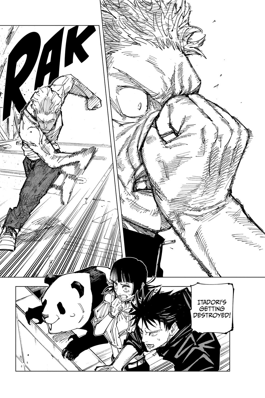 Jujutsu Kaisen Manga Chapter 157 page 6 - Cog