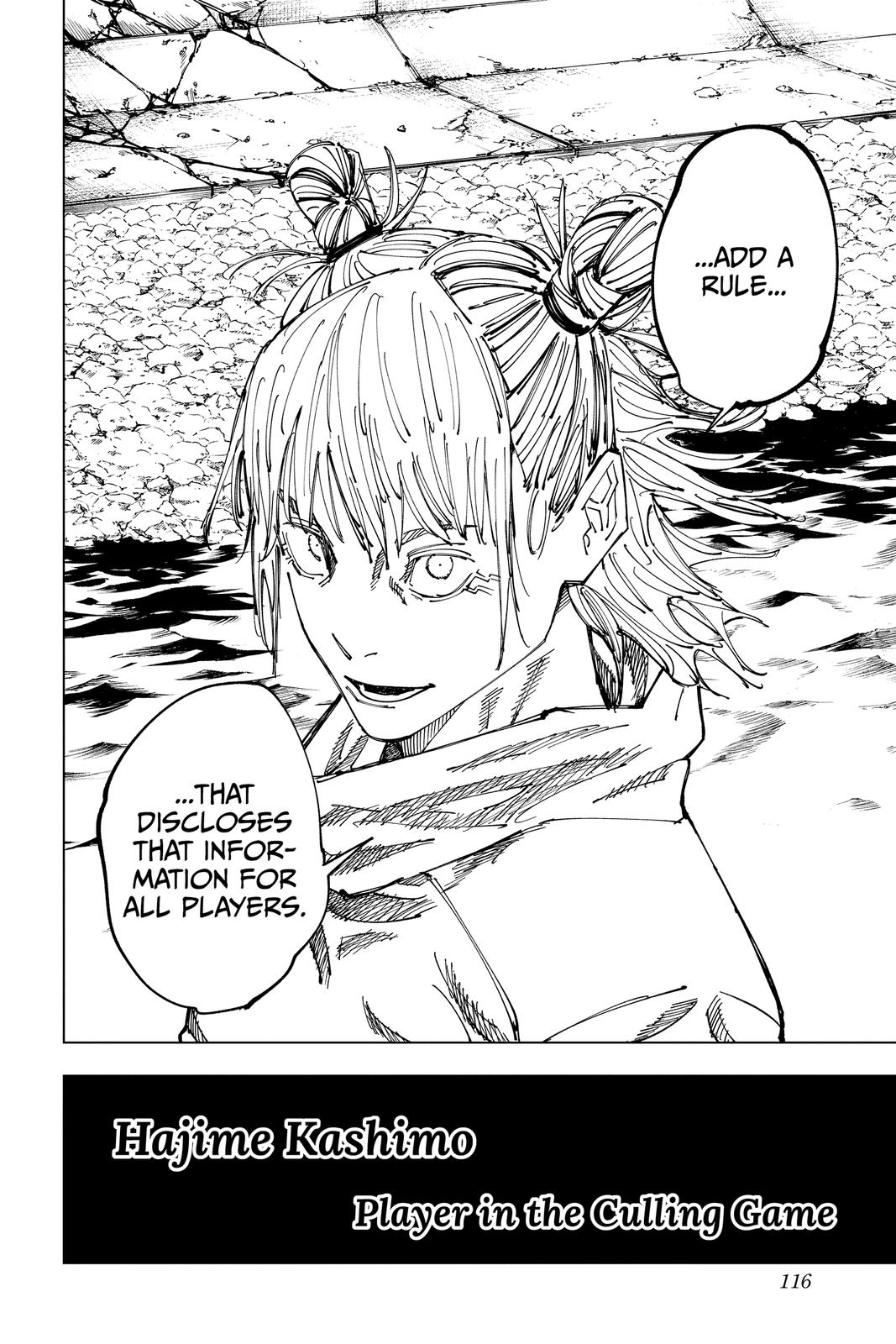 Jujutsu Kaisen Manga Chapter 158 page 10 - Kogane