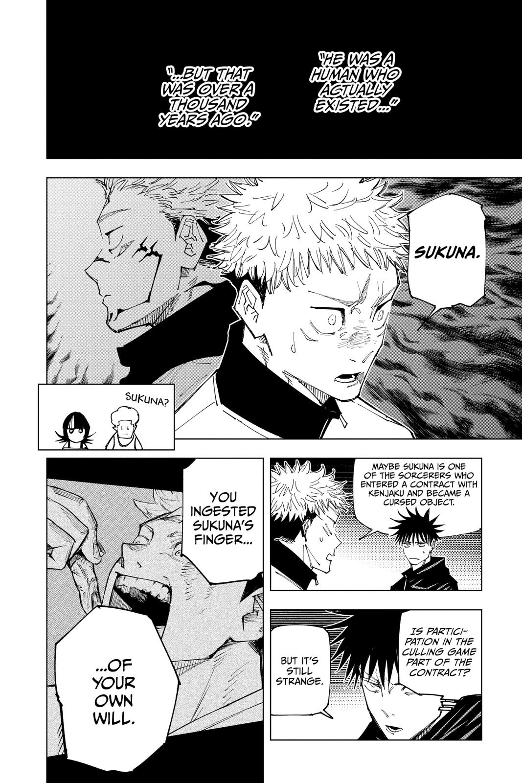 Jujutsu Kaisen Manga Chapter 158 page 12 - Kogane
