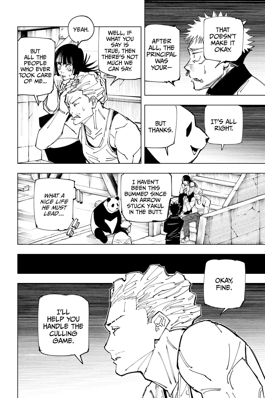 Jujutsu Kaisen Manga Chapter 158 page 2 - Kogane