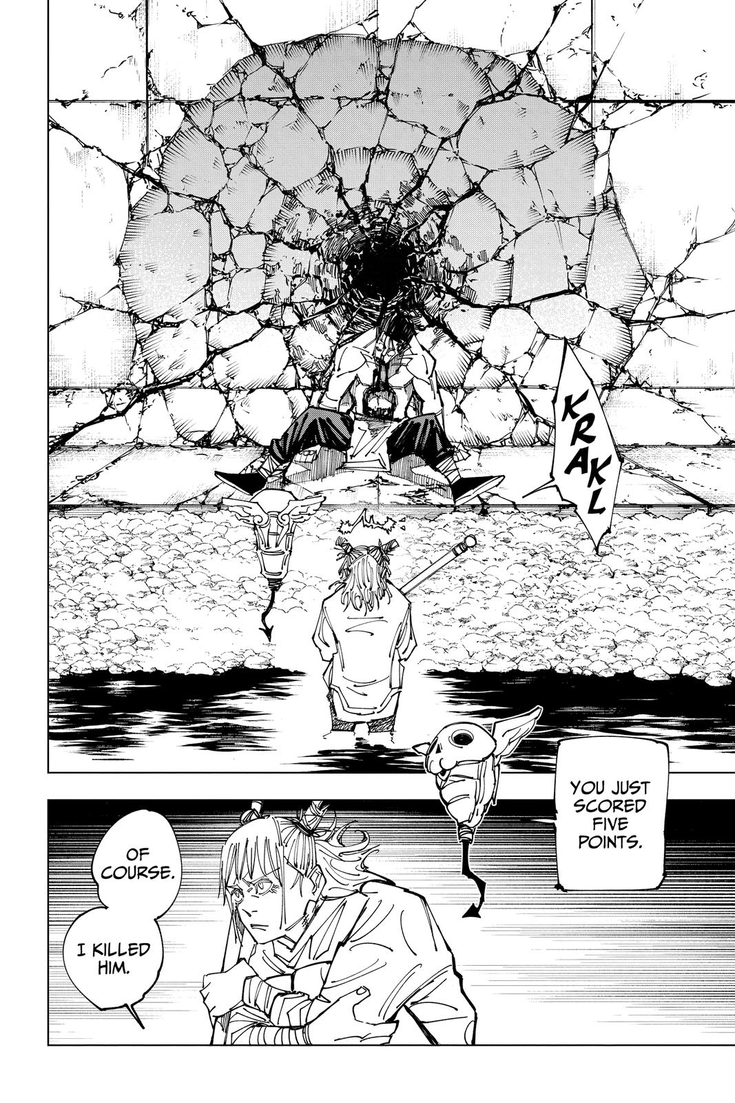 Jujutsu Kaisen Manga Chapter 158 page 8 - Kogane