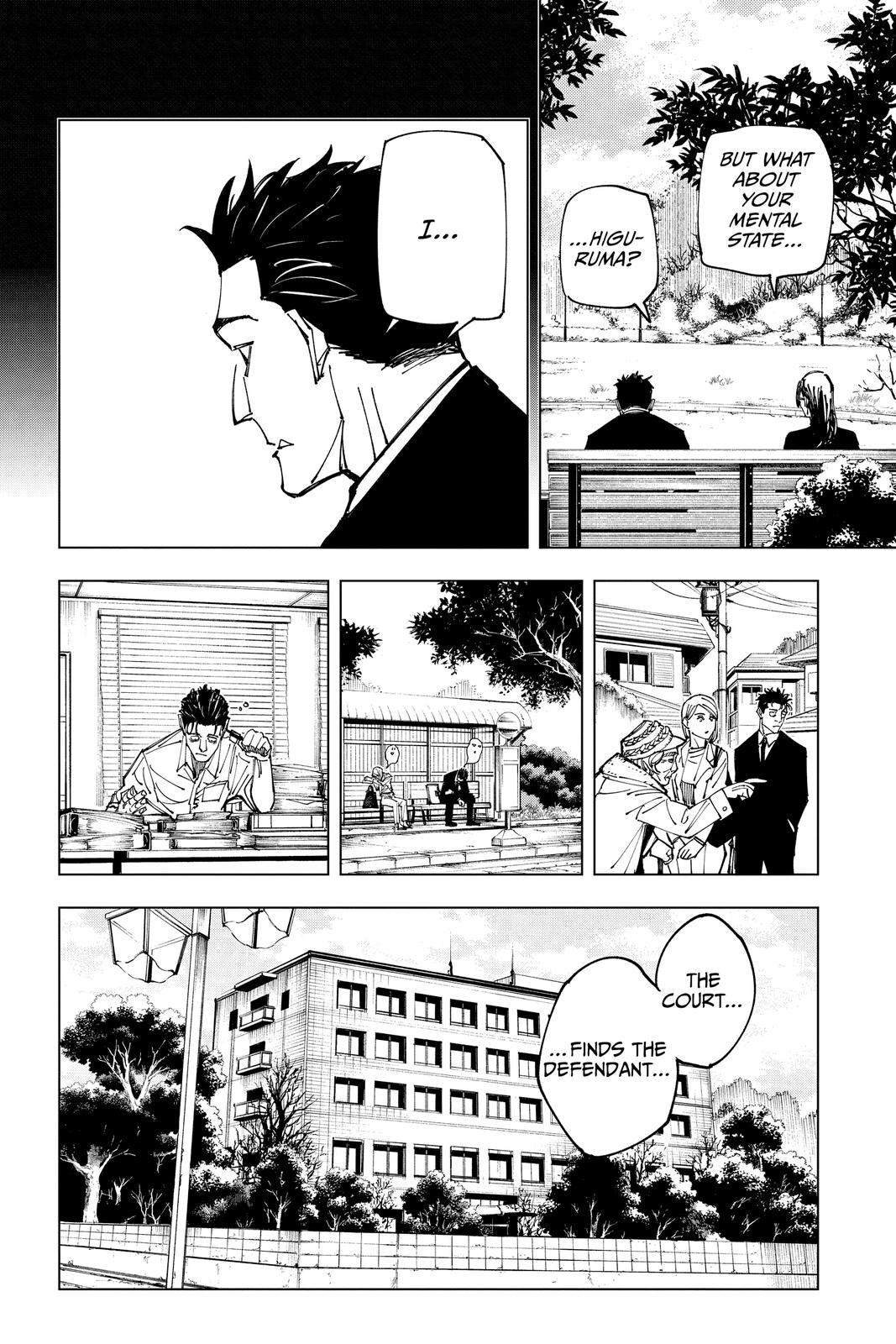 Jujutsu Kaisen Manga Chapter 159 page 10 - Judgment