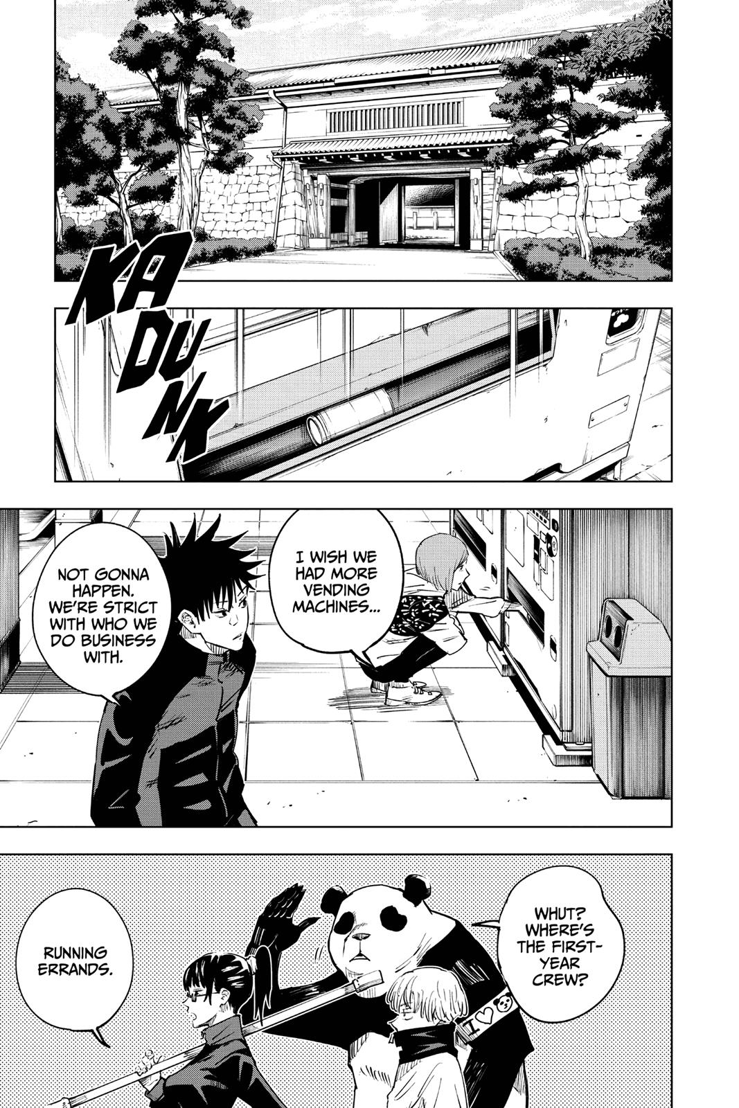 Jujutsu Kaisen Manga Chapter 16 page 14 - Affection