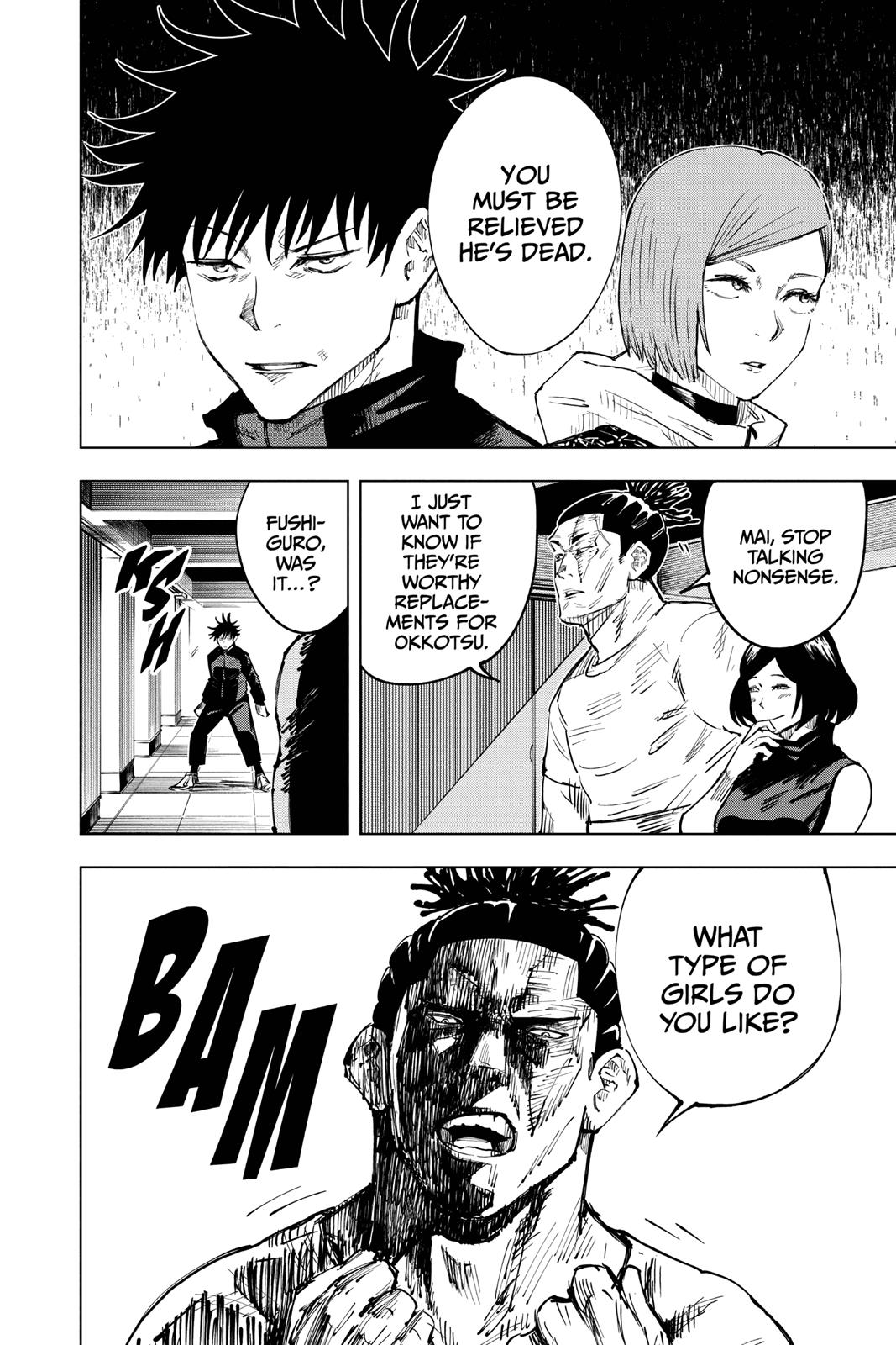 Jujutsu Kaisen Manga Chapter 16 page 19 - Affection