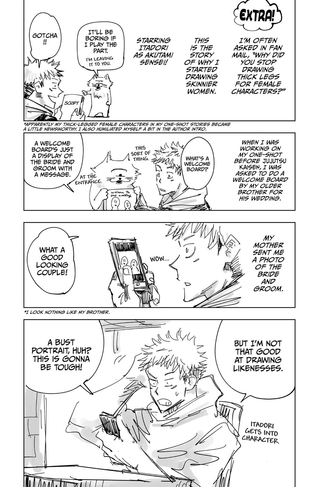 Jujutsu Kaisen Manga Chapter 16 page 22 - Affection