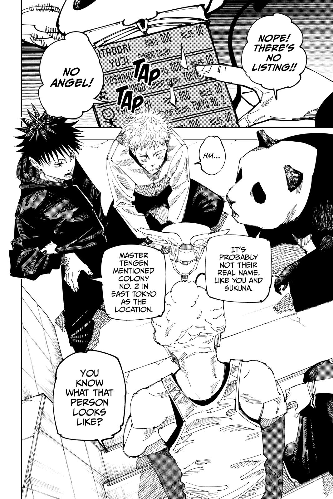 Jujutsu Kaisen Manga Chapter 160 page 11 - Colony