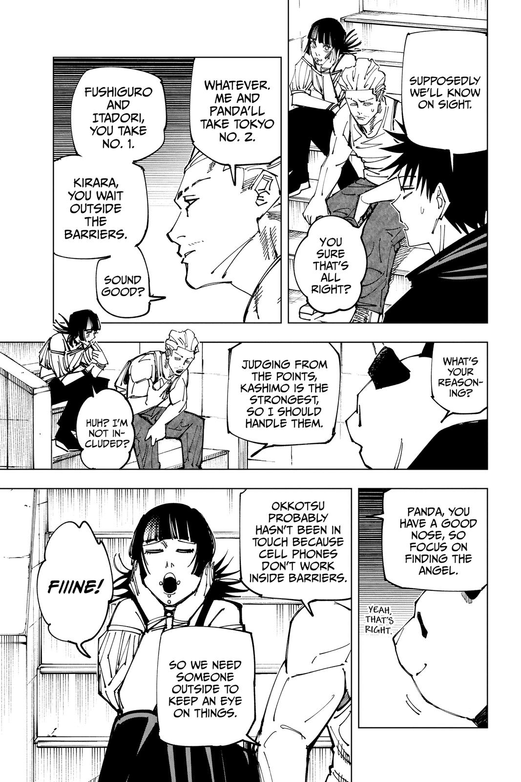 Jujutsu Kaisen Manga Chapter 160 page 12 - Colony