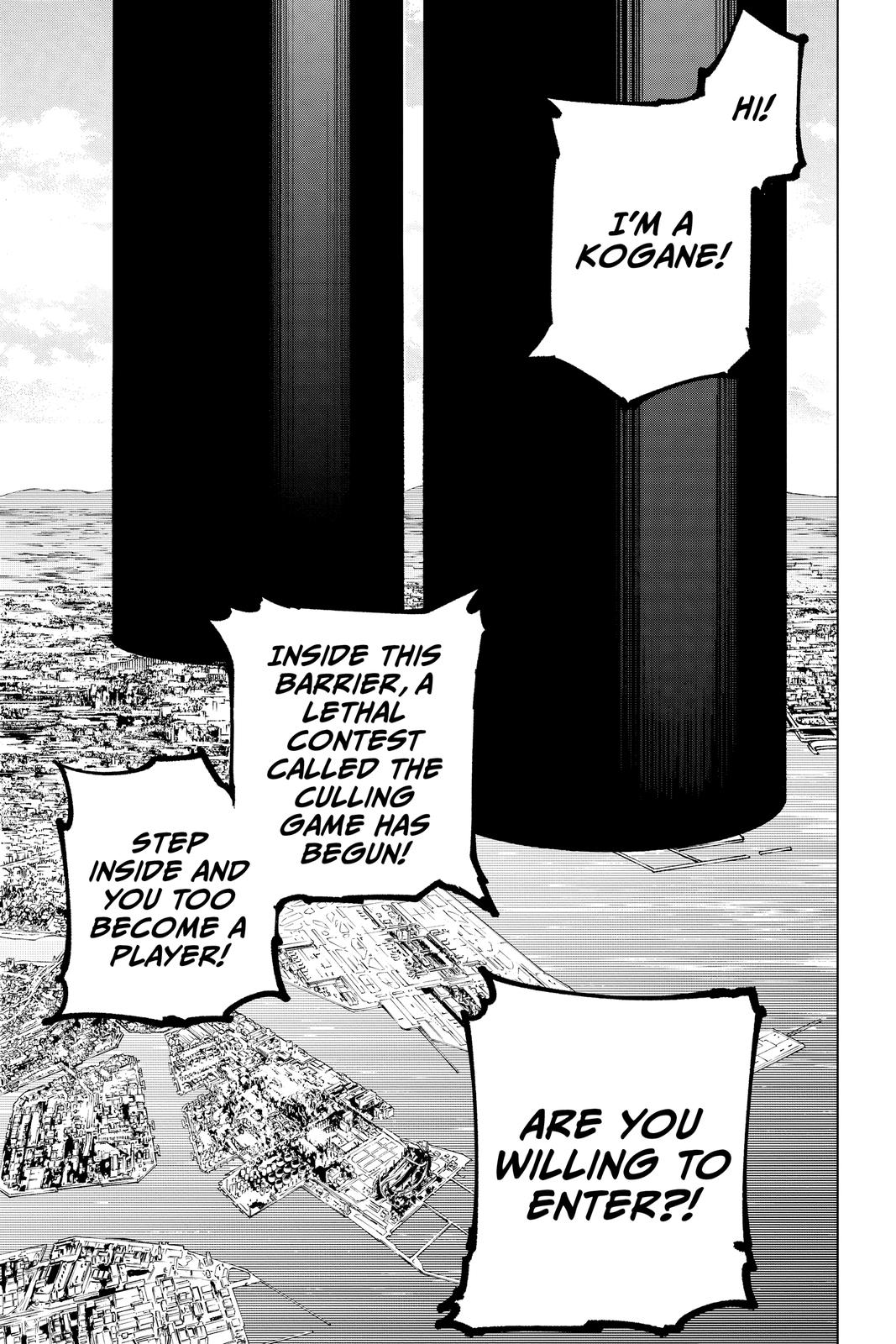 Jujutsu Kaisen Manga Chapter 160 page 14 - Colony