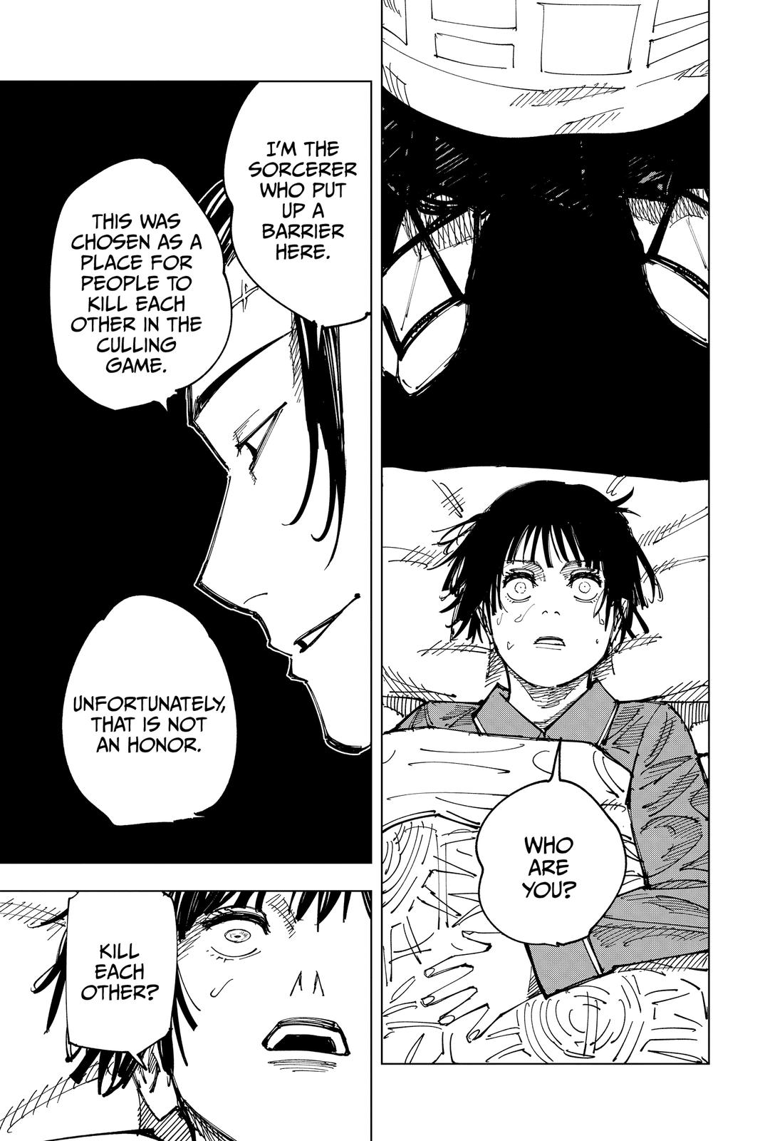 Jujutsu Kaisen Manga Chapter 160 page 3 - Colony