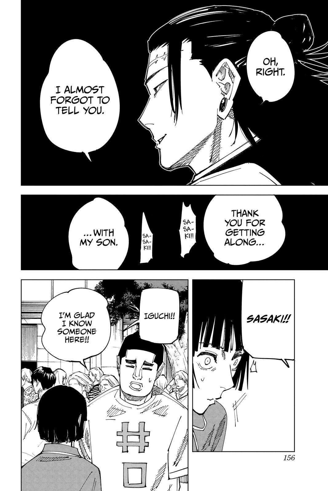 Jujutsu Kaisen Manga Chapter 160 page 8 - Colony