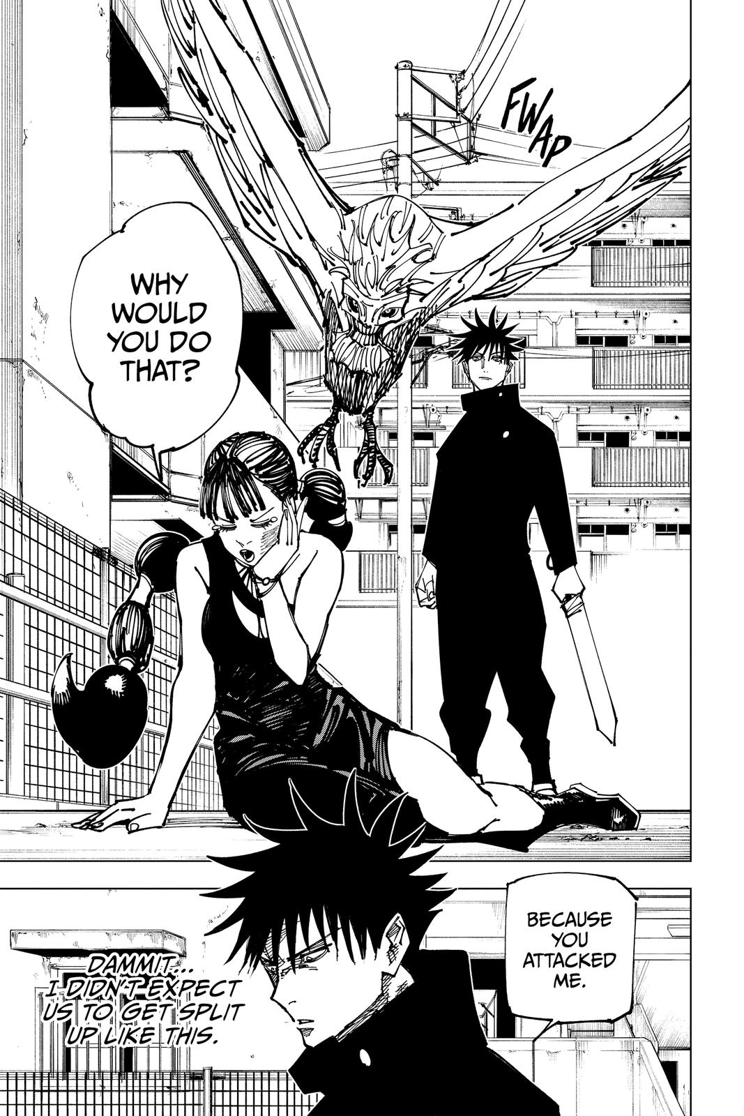 Jujutsu Kaisen Manga Chapter 161 page 14 - Tokyo No. 1 Colony, Part 1