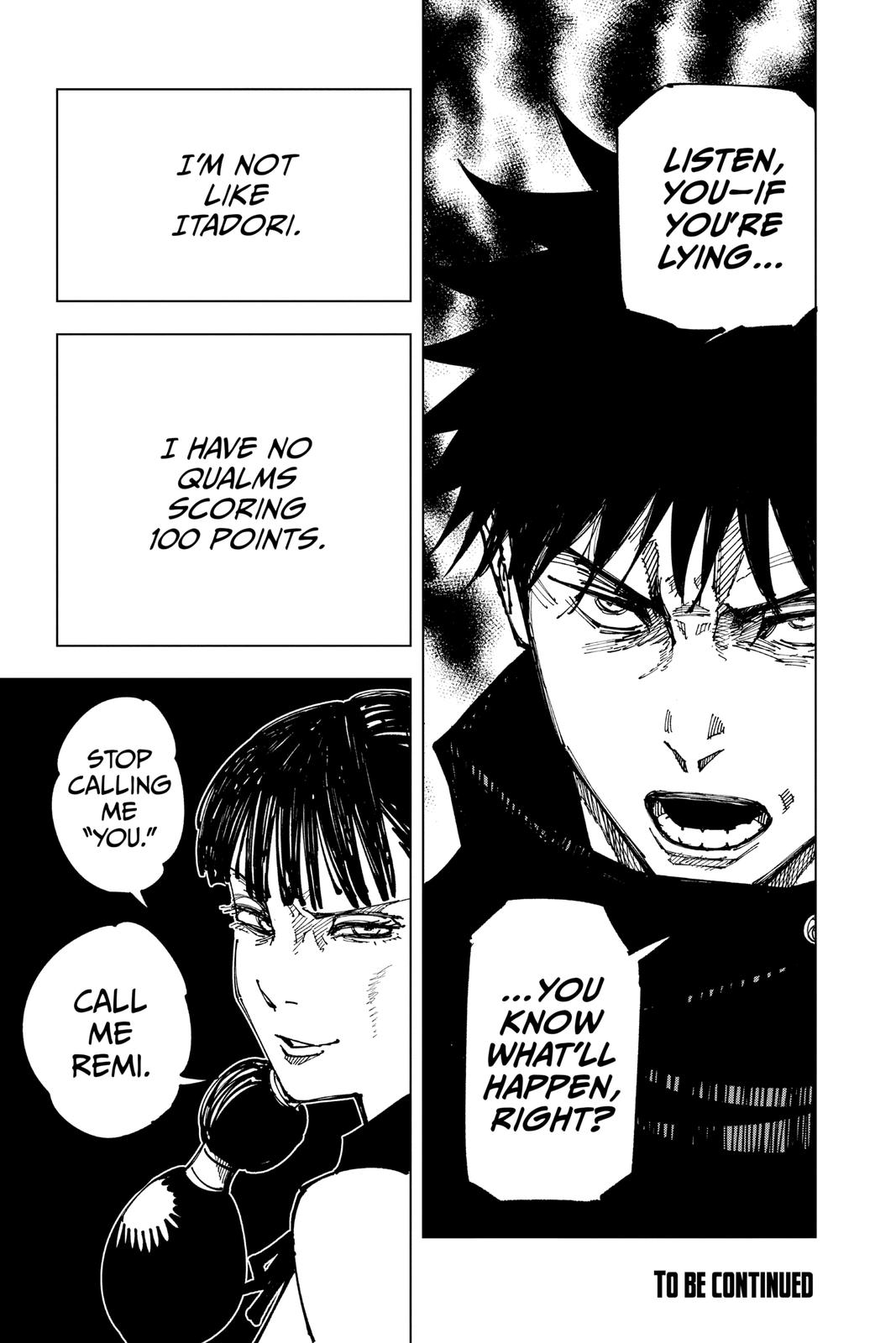 Jujutsu Kaisen Manga Chapter 161 page 18 - Tokyo No. 1 Colony, Part 1
