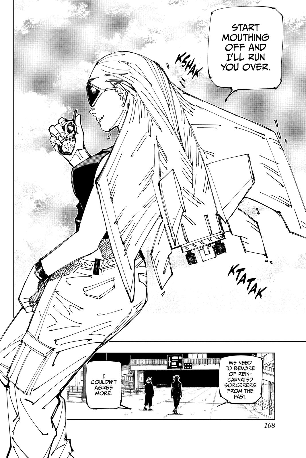 Jujutsu Kaisen Manga Chapter 161 page 2 - Tokyo No. 1 Colony, Part 1