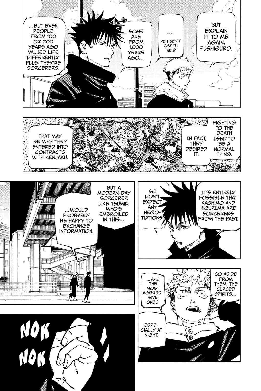 Jujutsu Kaisen Manga Chapter 161 page 3 - Tokyo No. 1 Colony, Part 1
