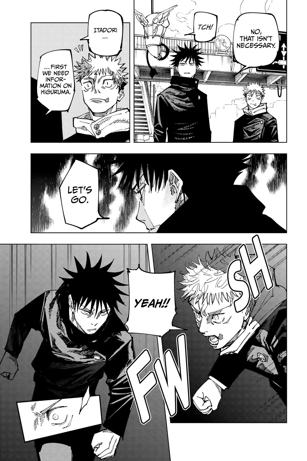 Jujutsu Kaisen Manga Chapter 161 page 5 - Tokyo No. 1 Colony, Part 1