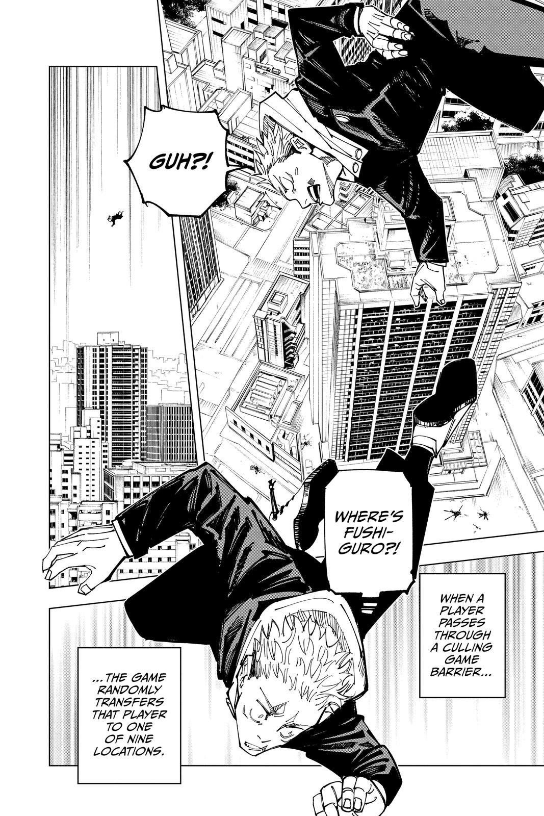 Jujutsu Kaisen Manga Chapter 161 page 6 - Tokyo No. 1 Colony, Part 1
