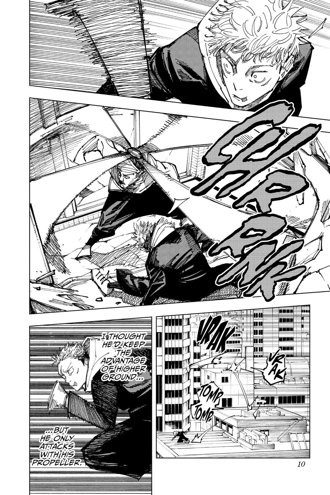 Jujutsu Kaisen Manga Chapter 162 page 10 - Tokyo No. 1 Colony, Part 2