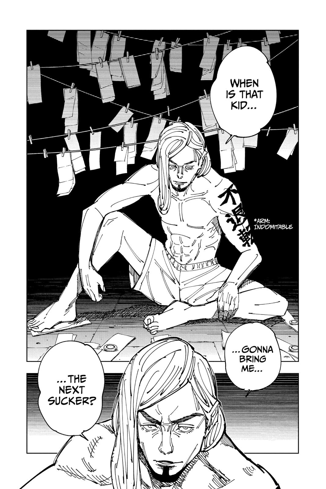 Jujutsu Kaisen Manga Chapter 162 page 25 - Tokyo No. 1 Colony, Part 2