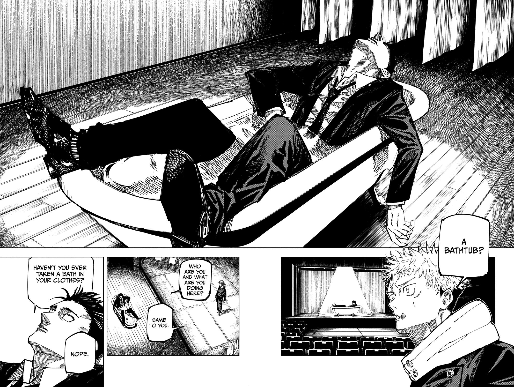 Jujutsu Kaisen Manga Chapter 163 page 12 - Tokyo No. 1 Colony, Part 3