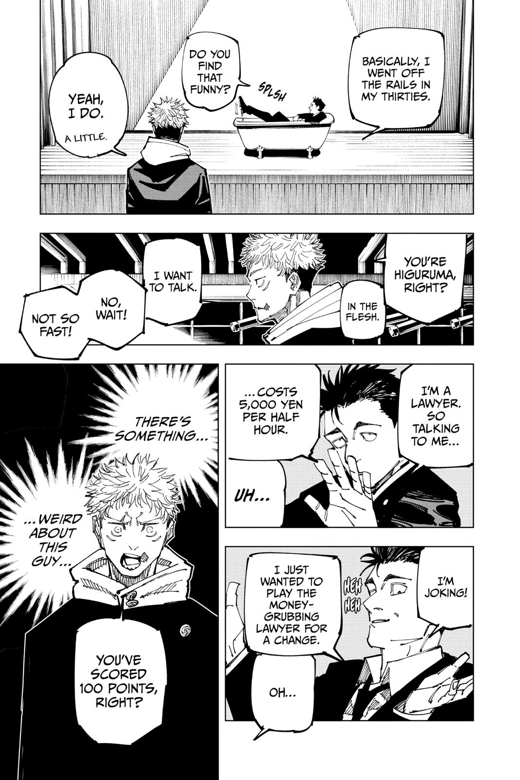 Jujutsu Kaisen Manga Chapter 163 page 14 - Tokyo No. 1 Colony, Part 3