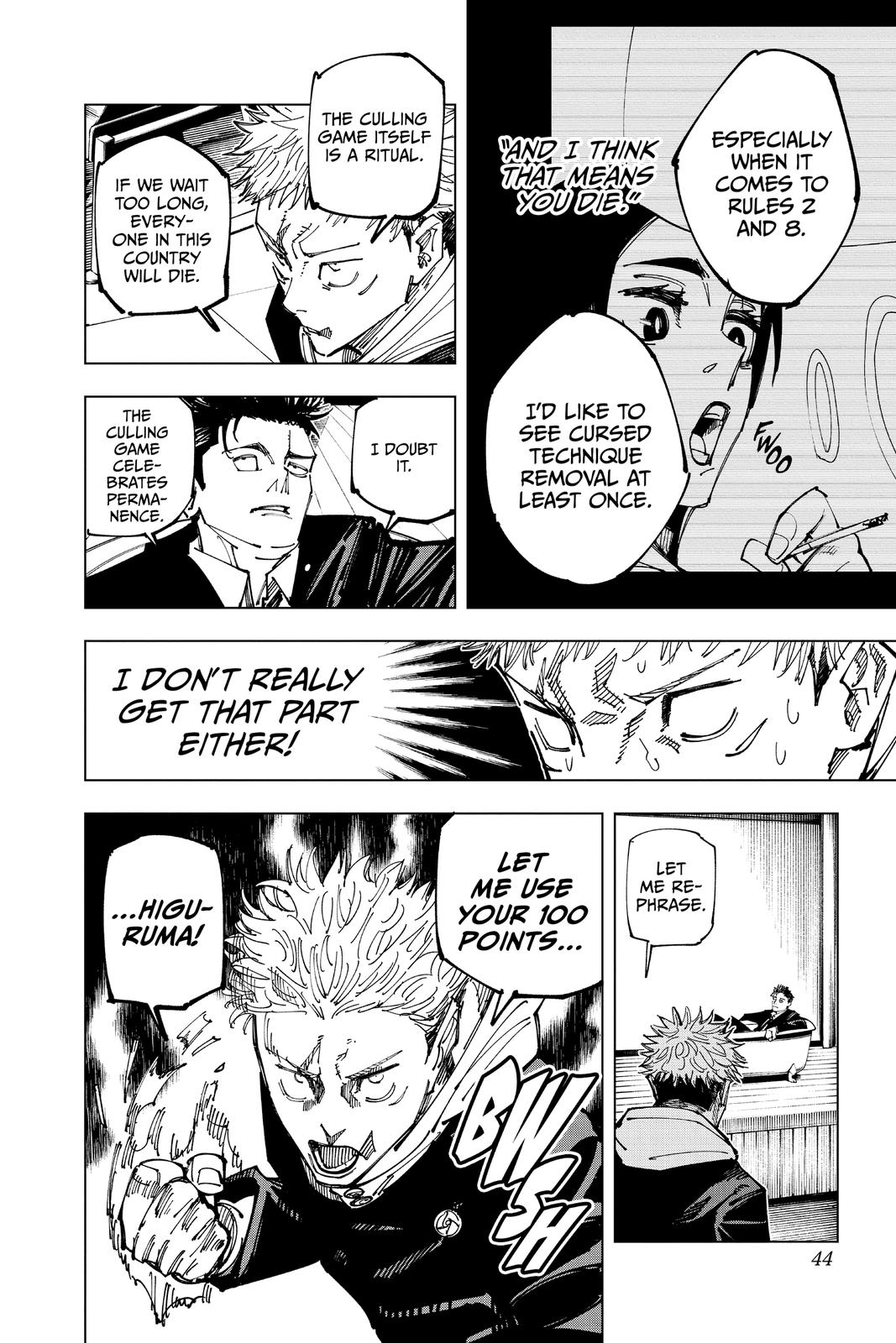Jujutsu Kaisen Manga Chapter 163 page 17 - Tokyo No. 1 Colony, Part 3