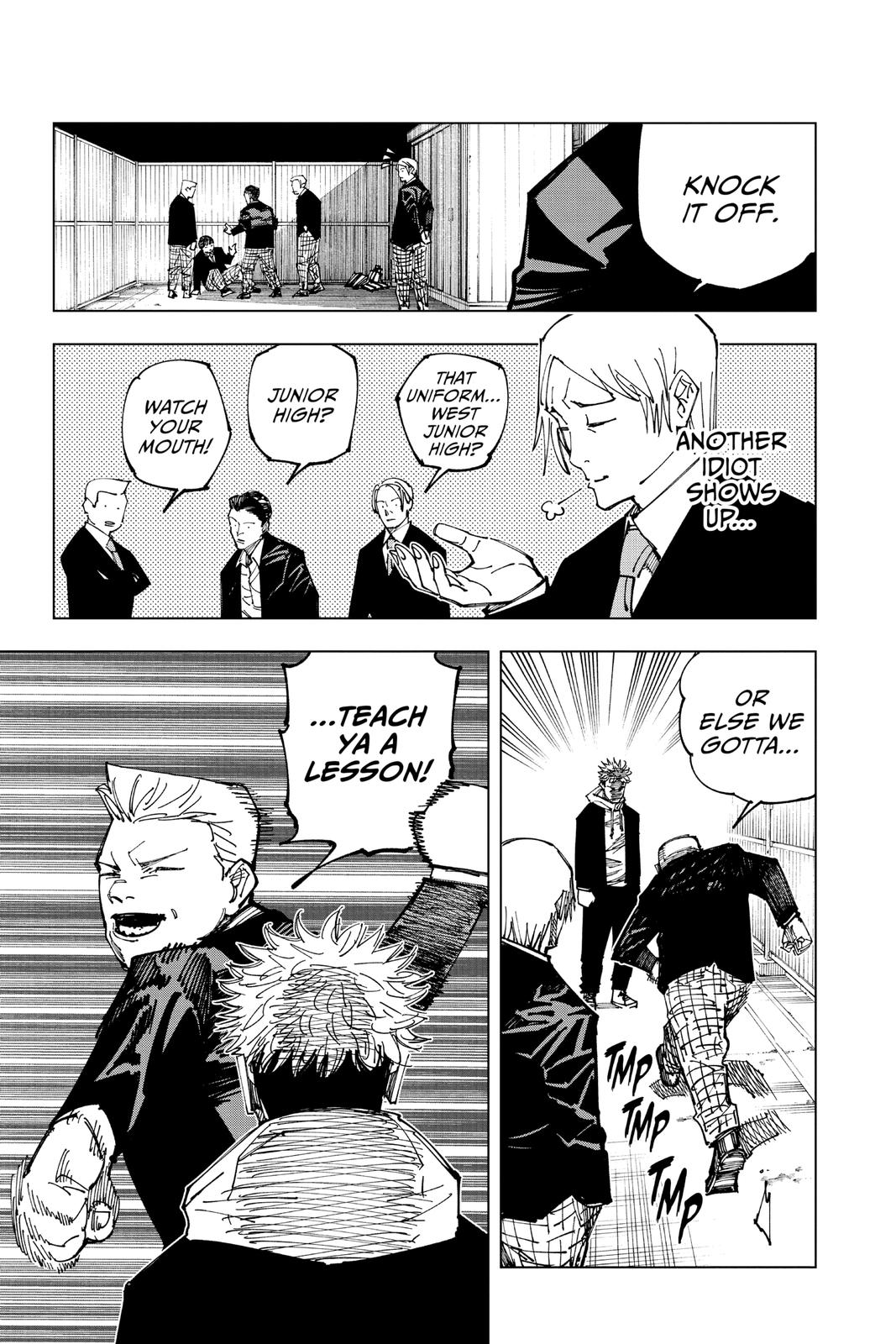 Jujutsu Kaisen Manga Chapter 163 page 3 - Tokyo No. 1 Colony, Part 3