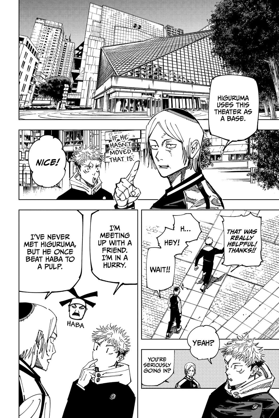 Jujutsu Kaisen Manga Chapter 163 page 8 - Tokyo No. 1 Colony, Part 3