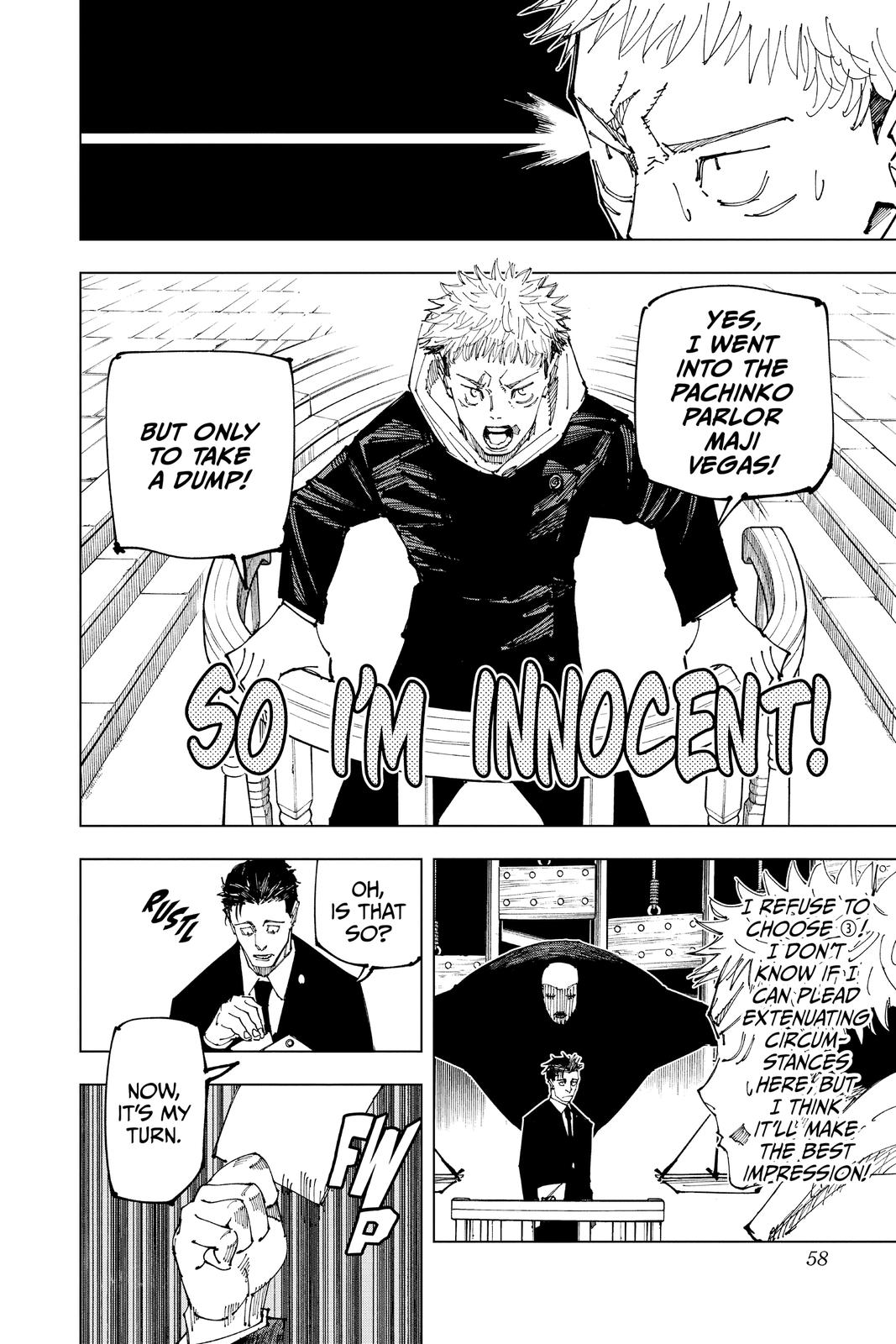 Jujutsu Kaisen Manga Chapter 164 page 11 - Tokyo No. 1 Colony, Part 4