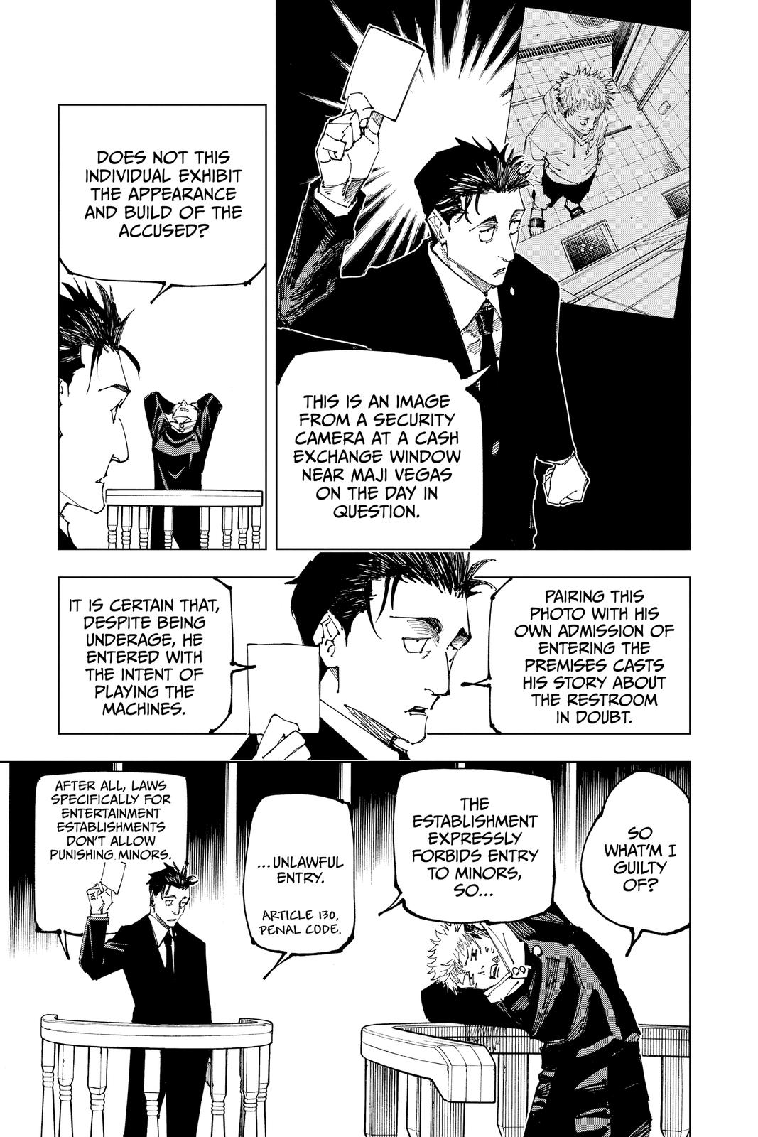 Jujutsu Kaisen Manga Chapter 164 page 12 - Tokyo No. 1 Colony, Part 4