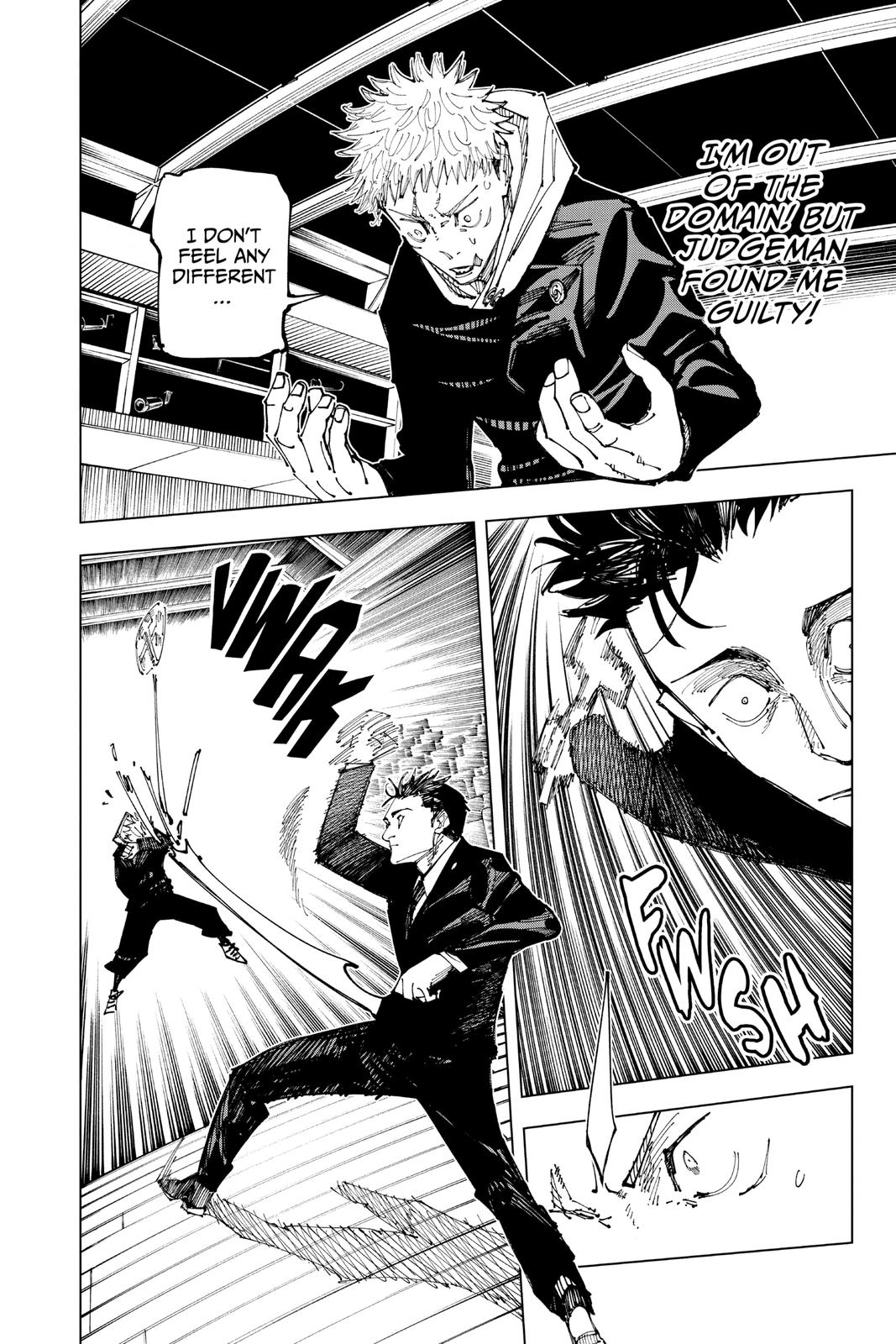 Jujutsu Kaisen Manga Chapter 164 page 15 - Tokyo No. 1 Colony, Part 4