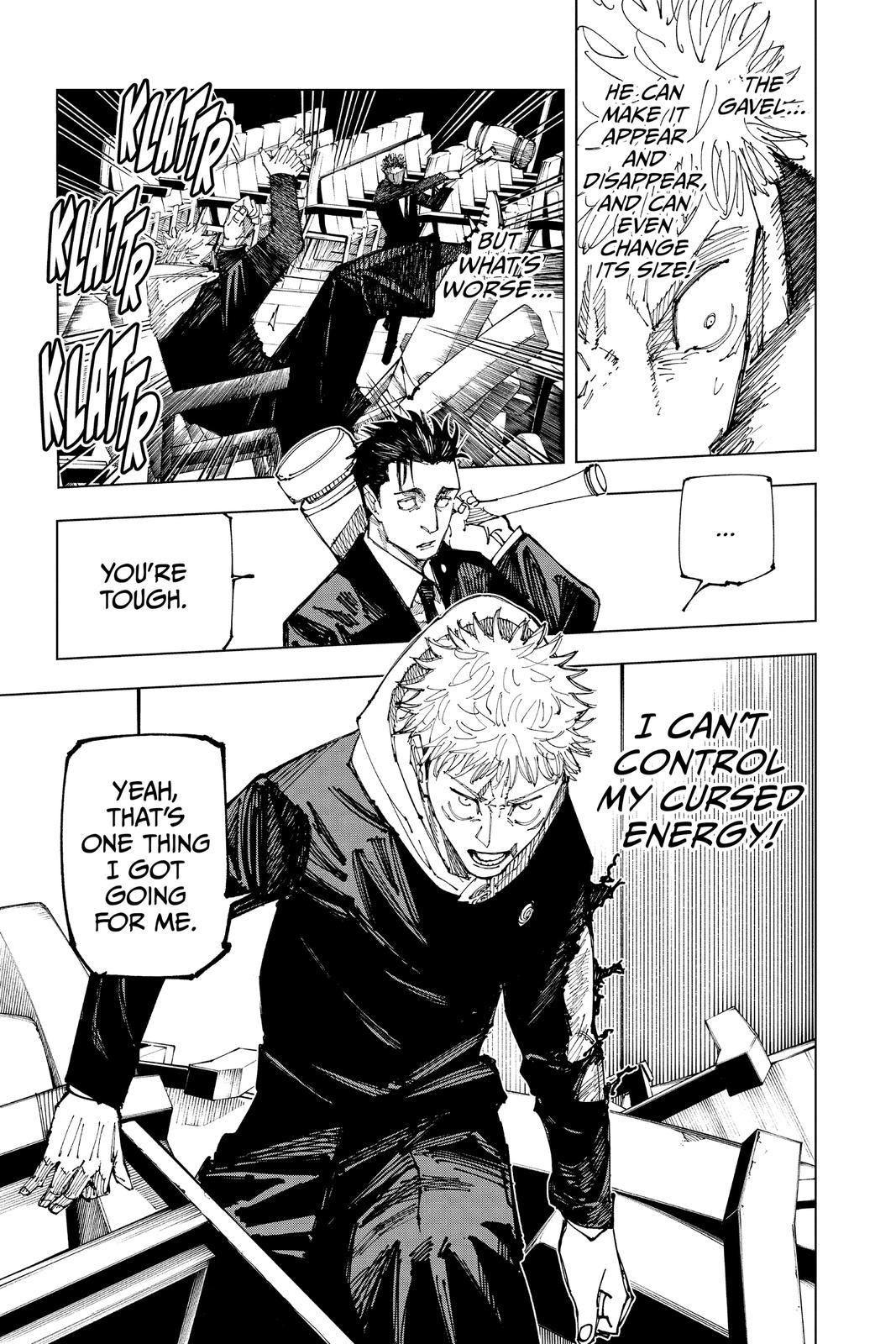 Jujutsu Kaisen Manga Chapter 164 page 18 - Tokyo No. 1 Colony, Part 4