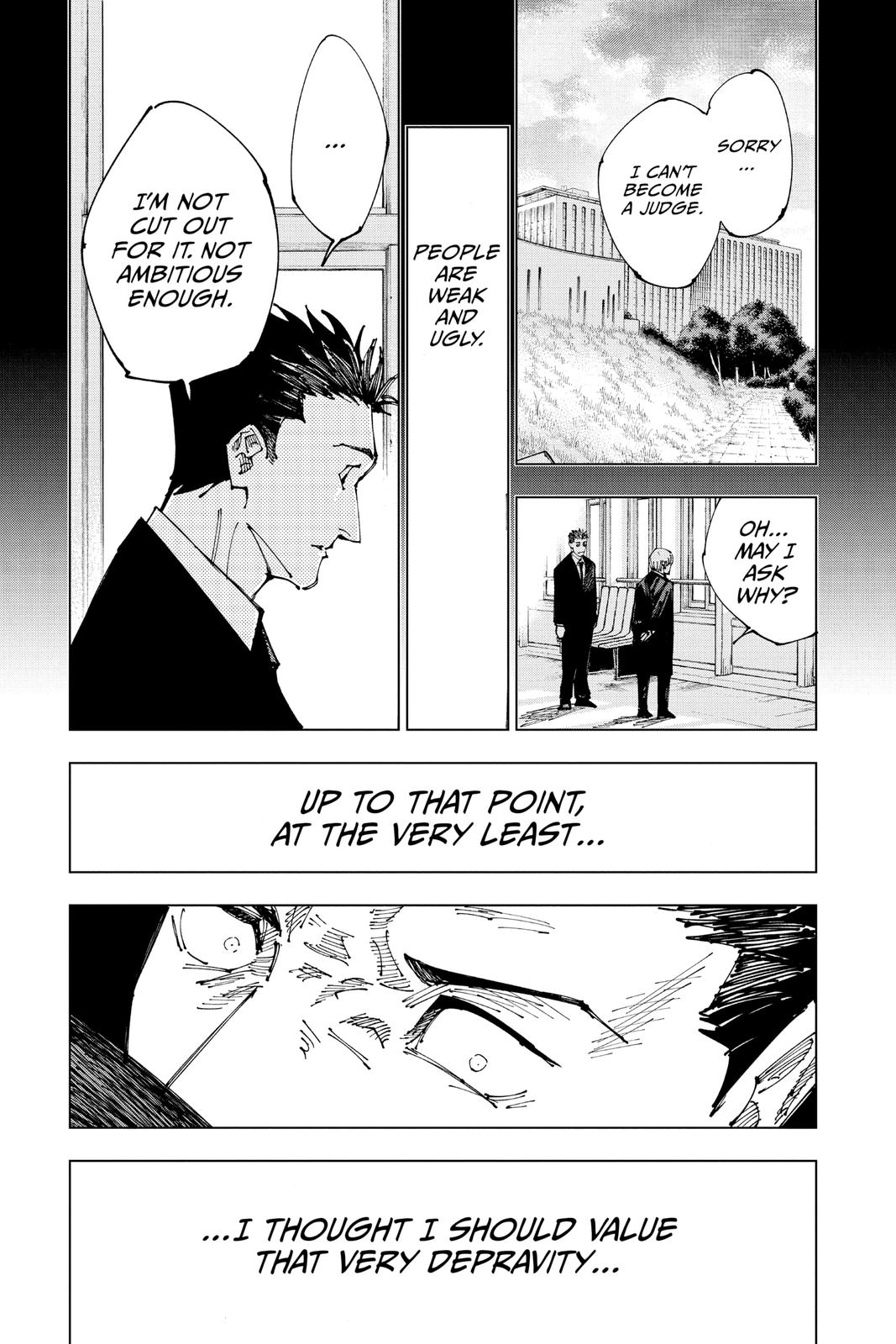Jujutsu Kaisen Manga Chapter 166 page 11 - Tokyo No. 1 Colony, Part 6