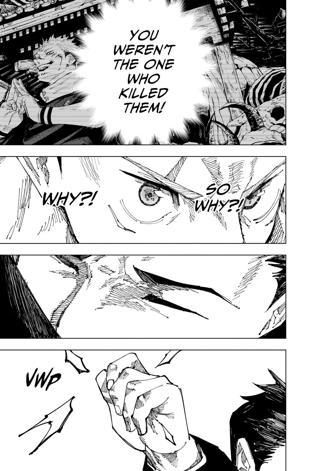 Jujutsu Kaisen Manga Chapter 166 page 13 - Tokyo No. 1 Colony, Part 6