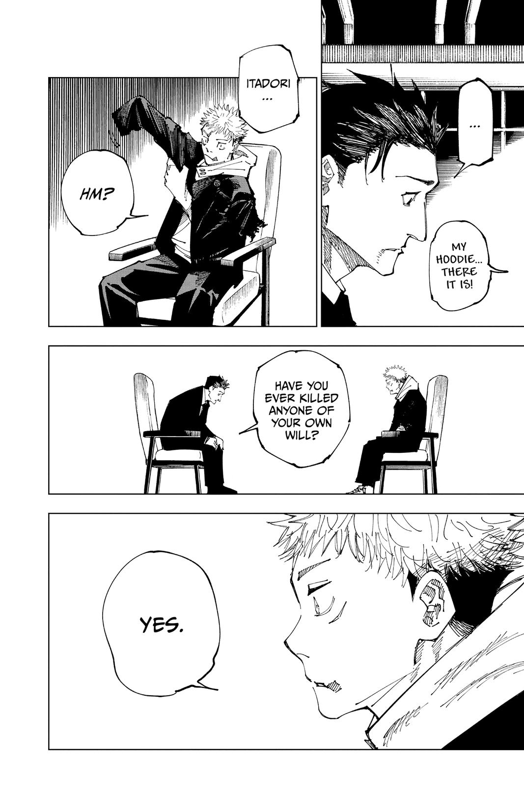 Jujutsu Kaisen Manga Chapter 166 page 18 - Tokyo No. 1 Colony, Part 6