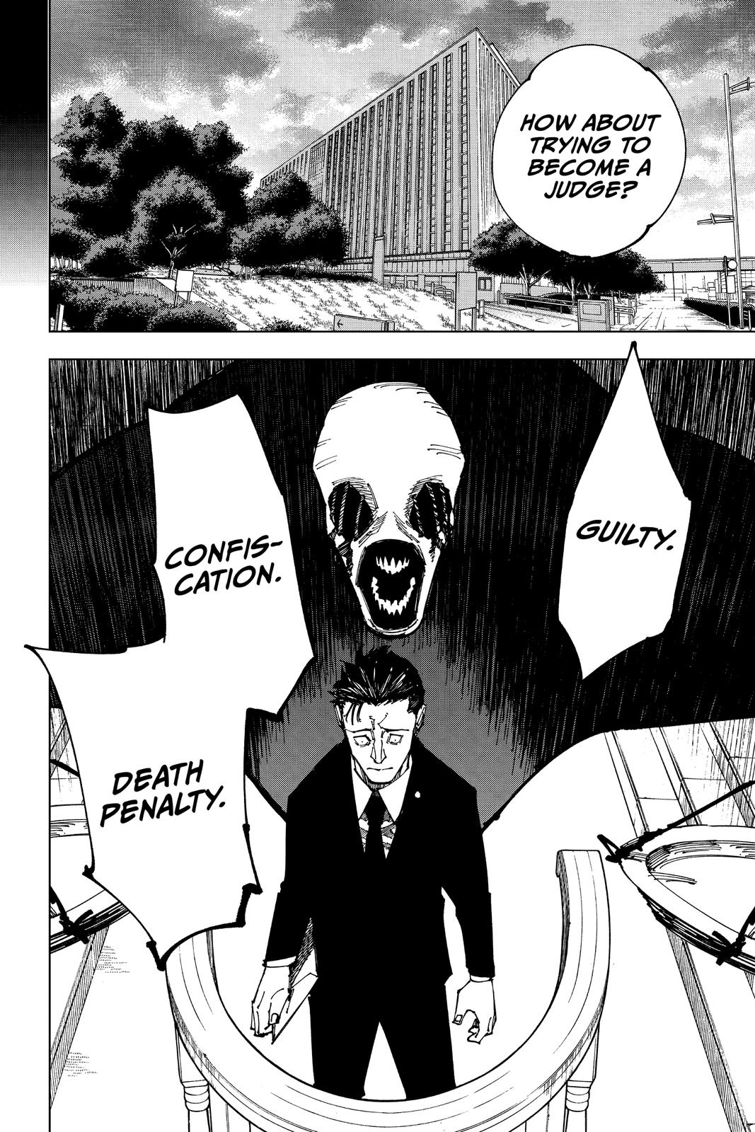 Jujutsu Kaisen Manga Chapter 166 page 2 - Tokyo No. 1 Colony, Part 6