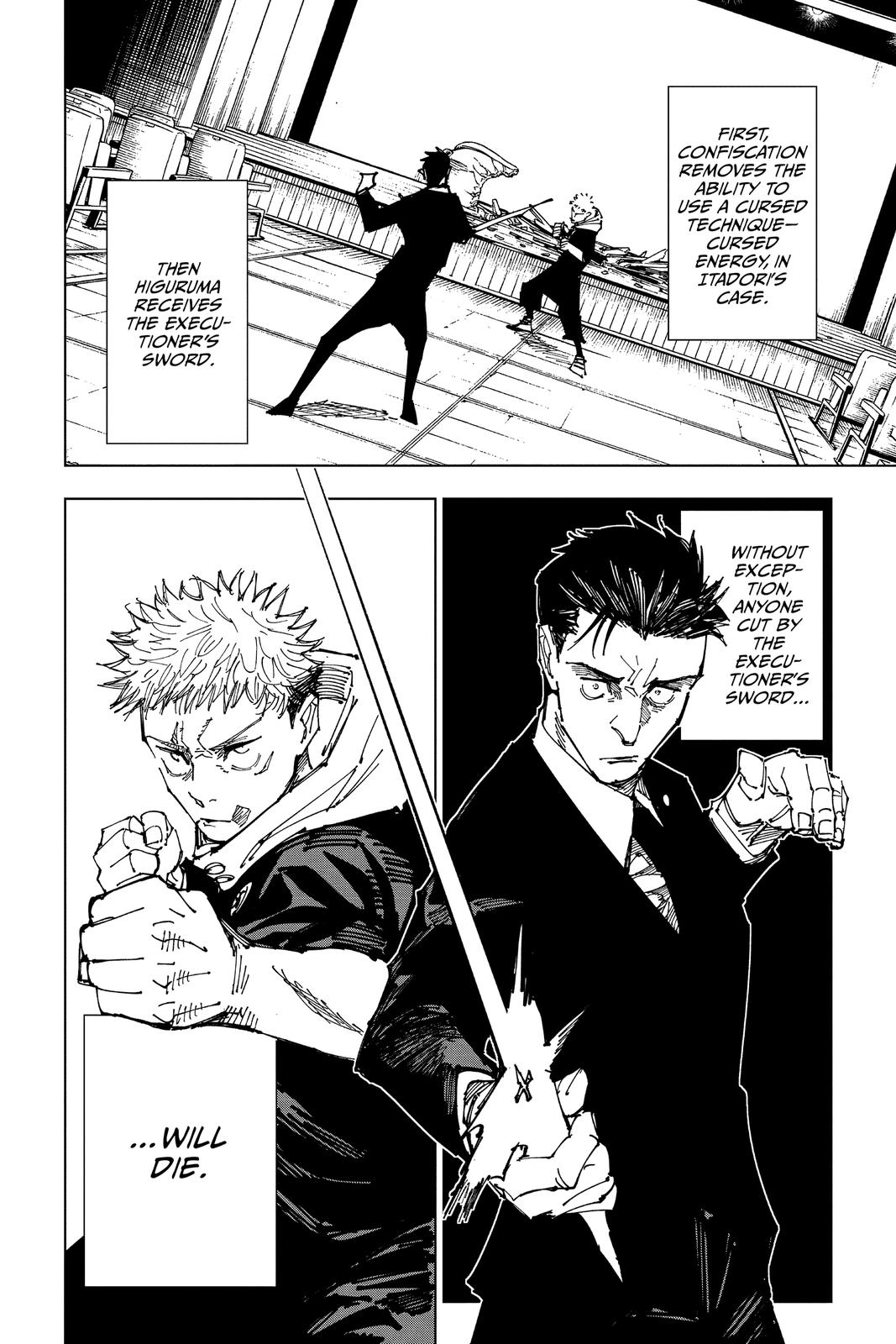 Jujutsu Kaisen Manga Chapter 166 page 4 - Tokyo No. 1 Colony, Part 6