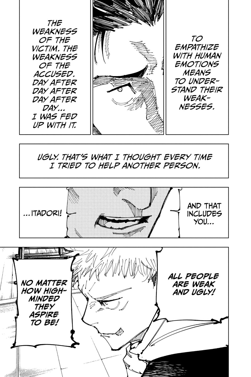 Jujutsu Kaisen Manga Chapter 166 page 5 - Tokyo No. 1 Colony, Part 6