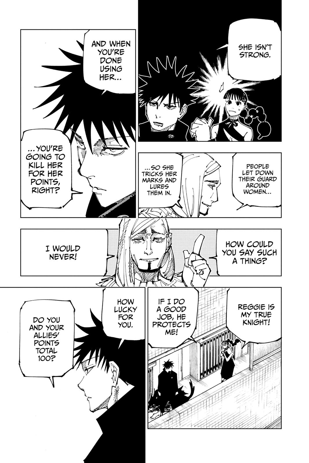 Jujutsu Kaisen Manga Chapter 167 page 11 - Tokyo No. 1 Colony, Part 7