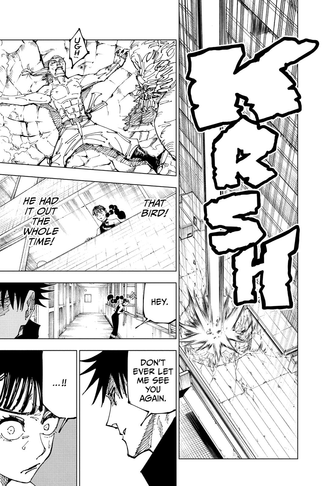 Jujutsu Kaisen Manga Chapter 167 page 17 - Tokyo No. 1 Colony, Part 7