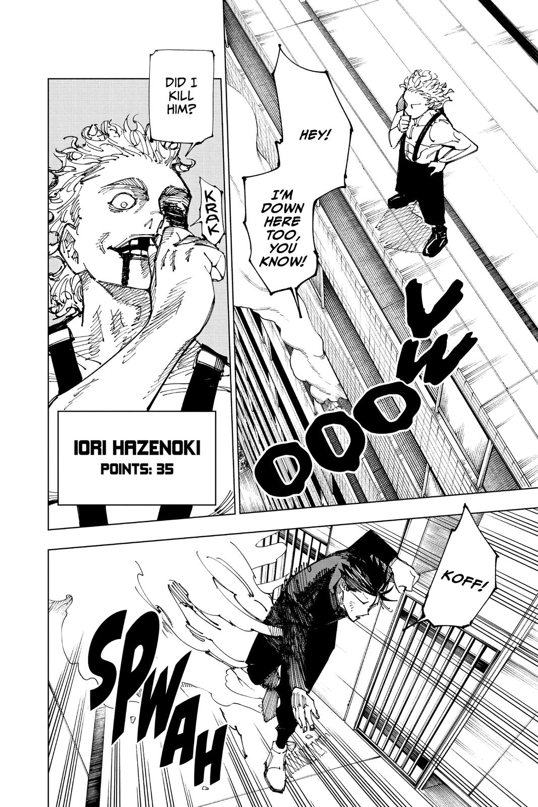 Jujutsu Kaisen Manga Chapter 168 page 4 - Tokyo No. 1 Colony, Part 8