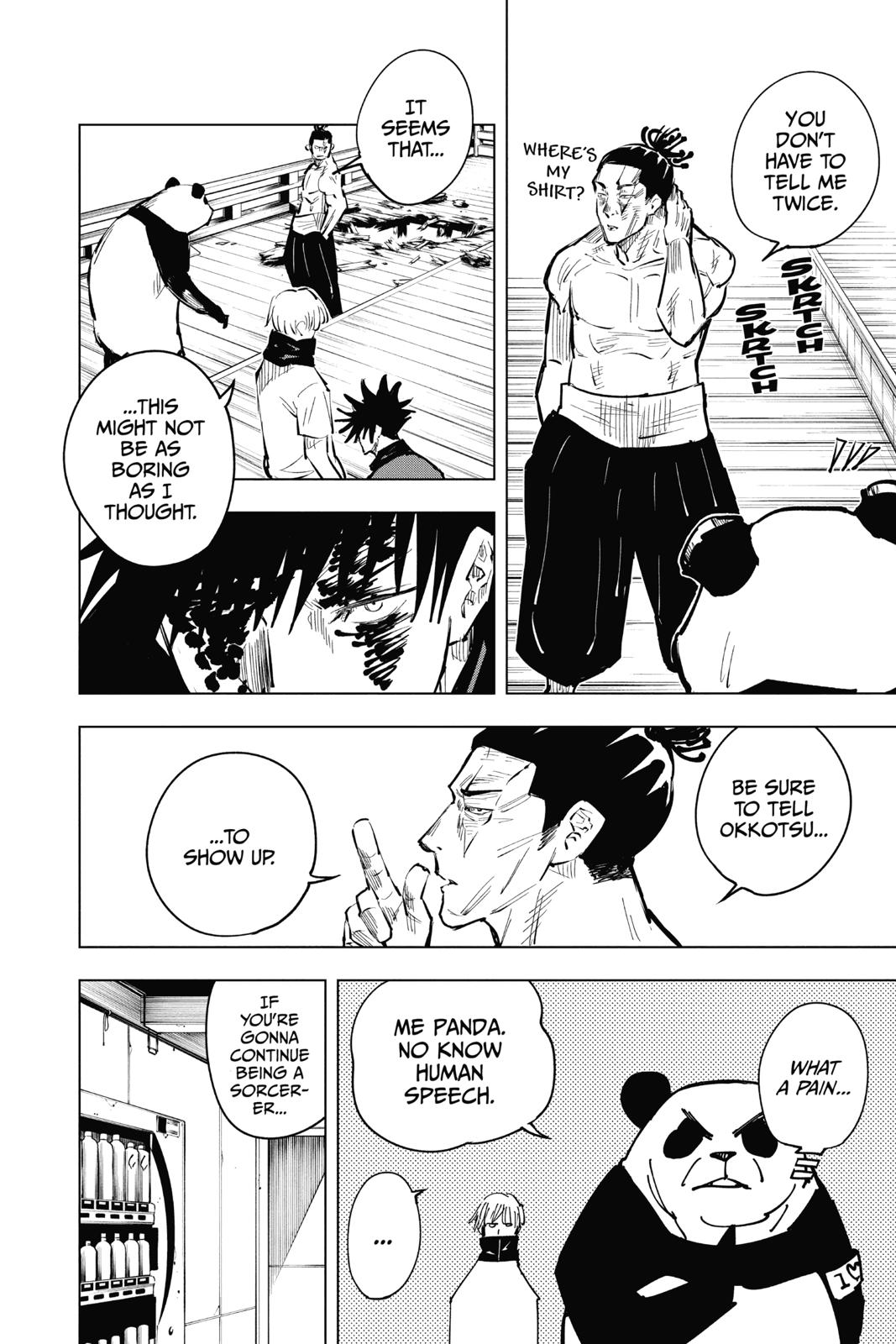Jujutsu Kaisen Manga Chapter 17 page 24 - Boredom