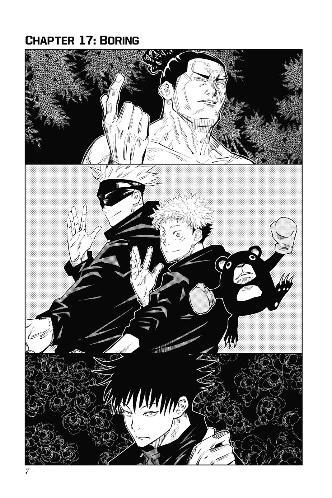Jujutsu Kaisen Manga Chapter 17 page 7 - Boredom