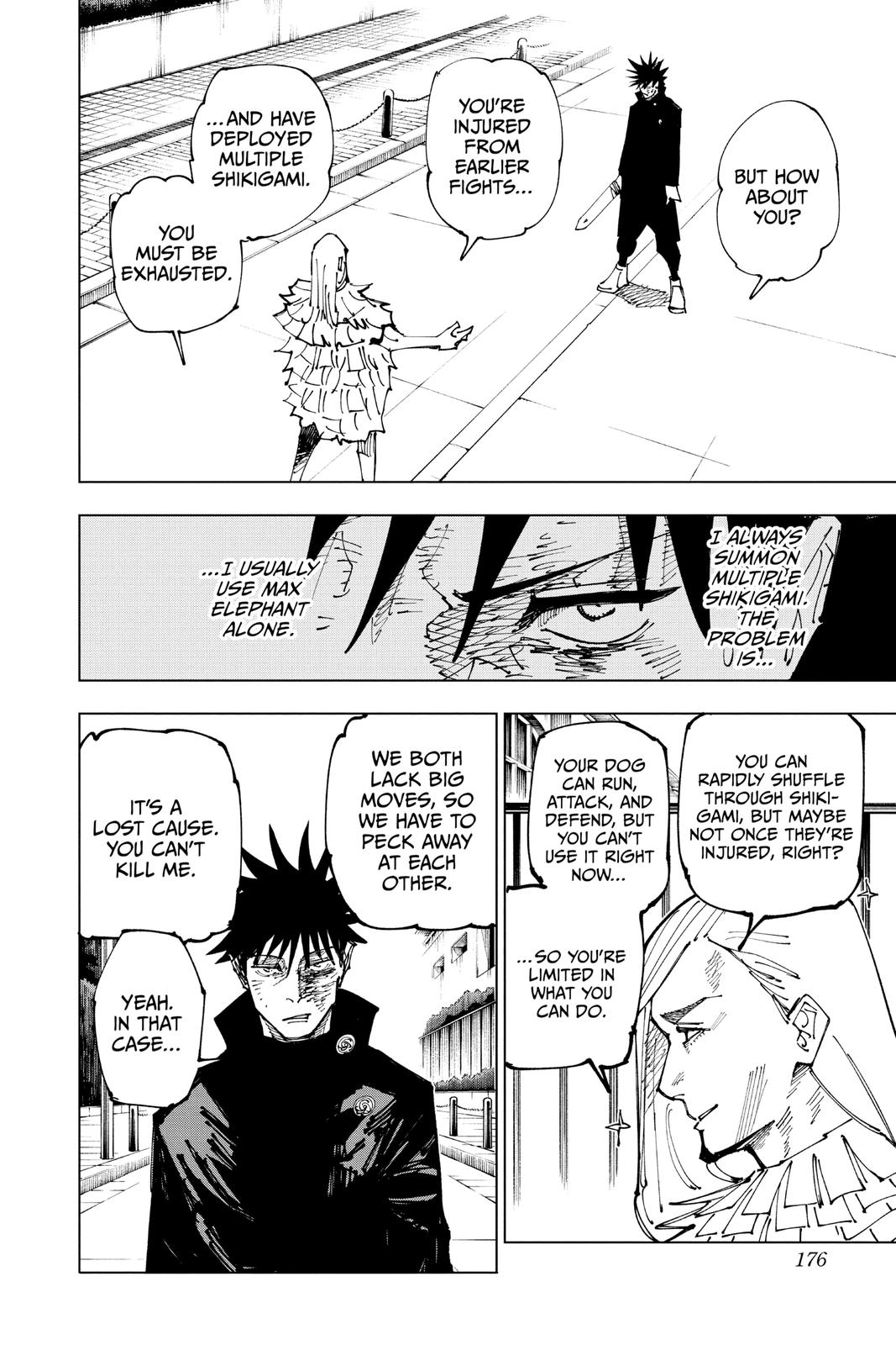 Jujutsu Kaisen Manga Chapter 170 page 8 - Tokyo No. 1 Colony, Part 10