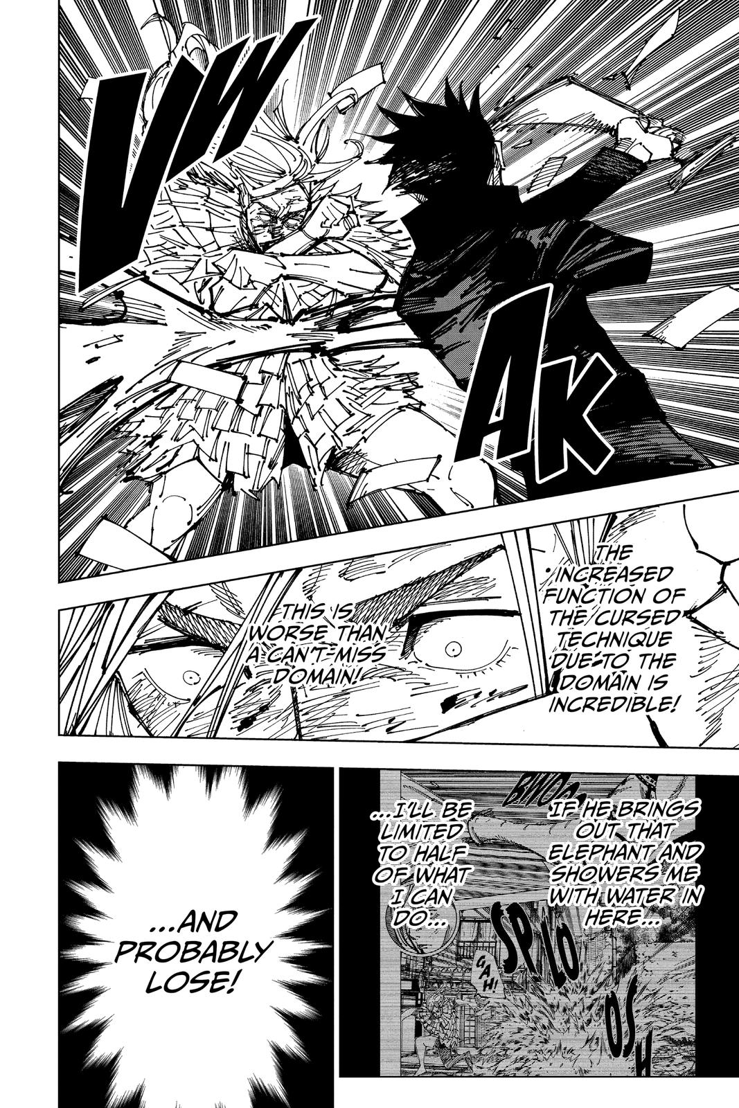 Jujutsu Kaisen Manga Chapter 171 page 12 - Tokyo No. 1 Colony, Part 11